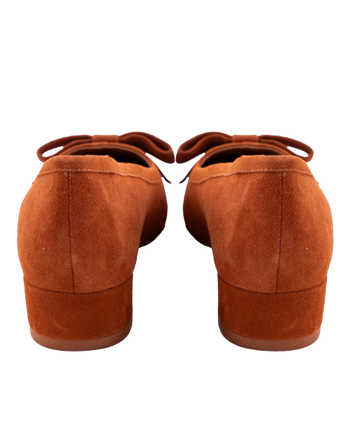 Arco Front Bow Pump Shoes, Tan — 03 back