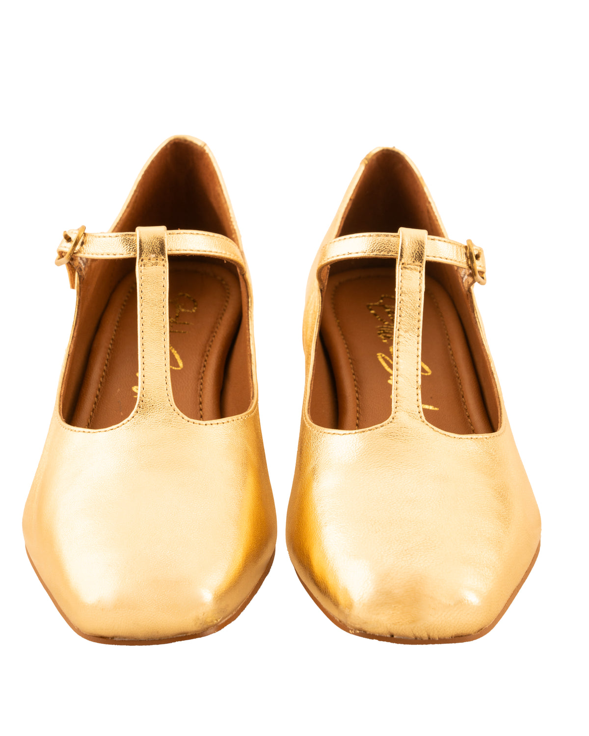Cintra Mary Jane, Gold — 01 three-quarter