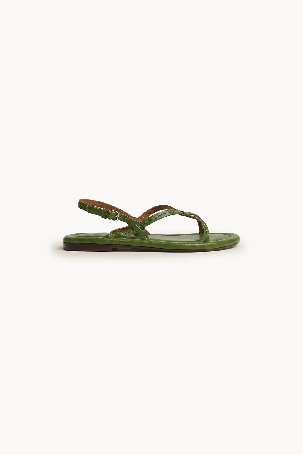 Esmeralda de Ibiza Sandal, Green — 03 side profile