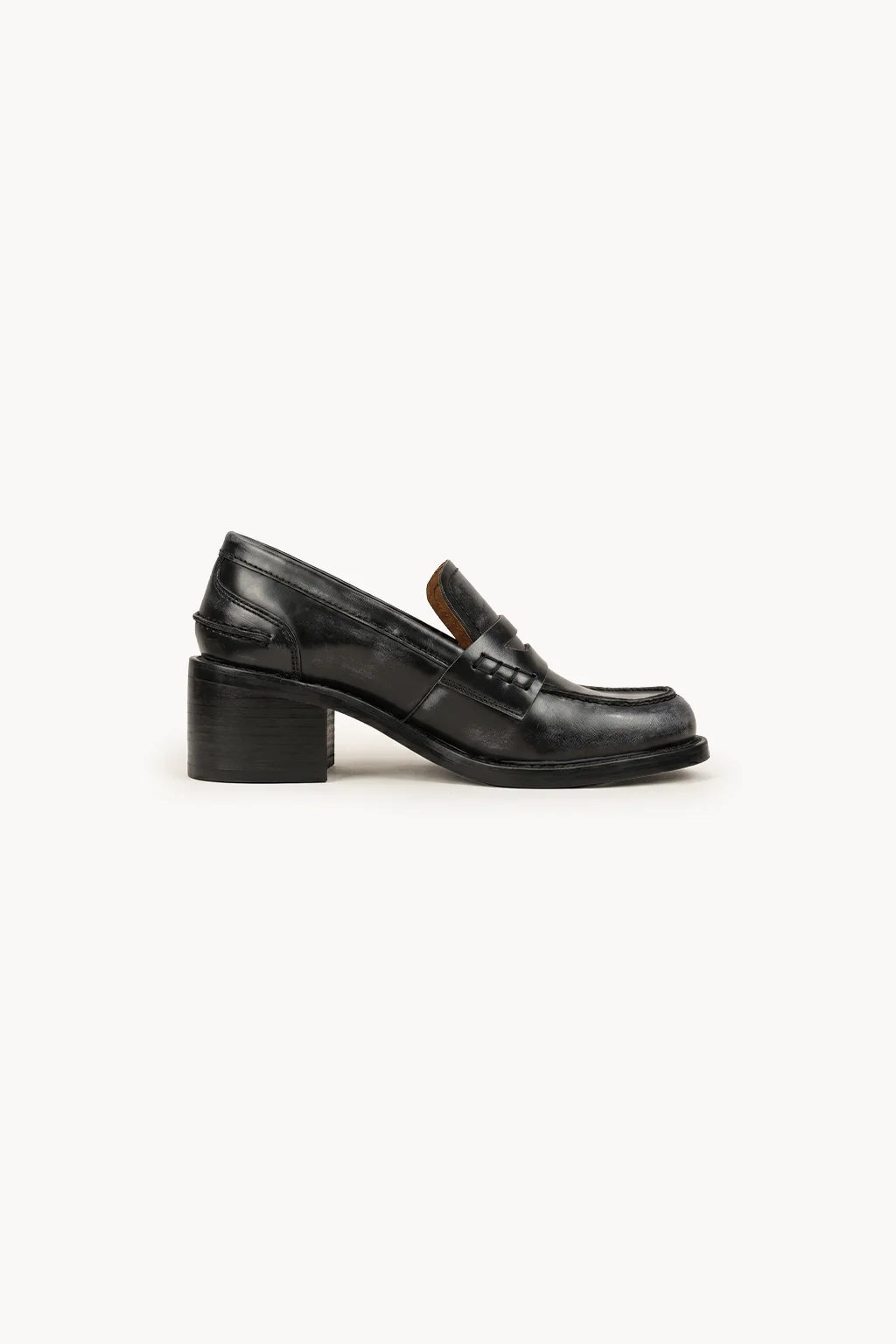 Senorita Noir Loafer, Dark Brown — 03 side profile