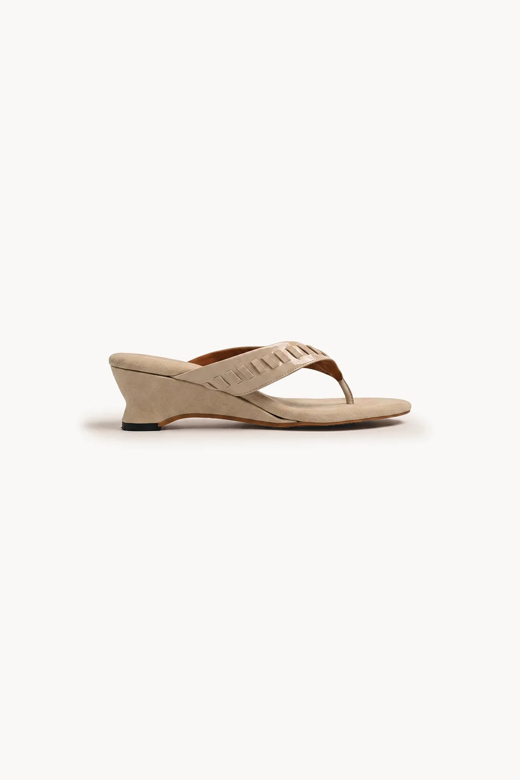 Marfil de Ibiza Sandal, Beige — 03 side profile