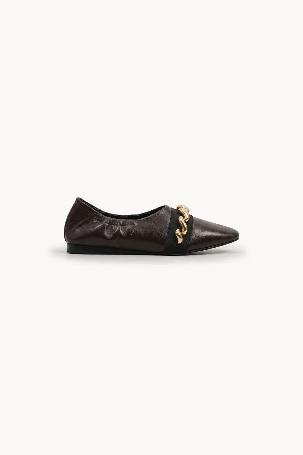 Oro y Ebano Ballerina, Dark Brown — 03 side profile