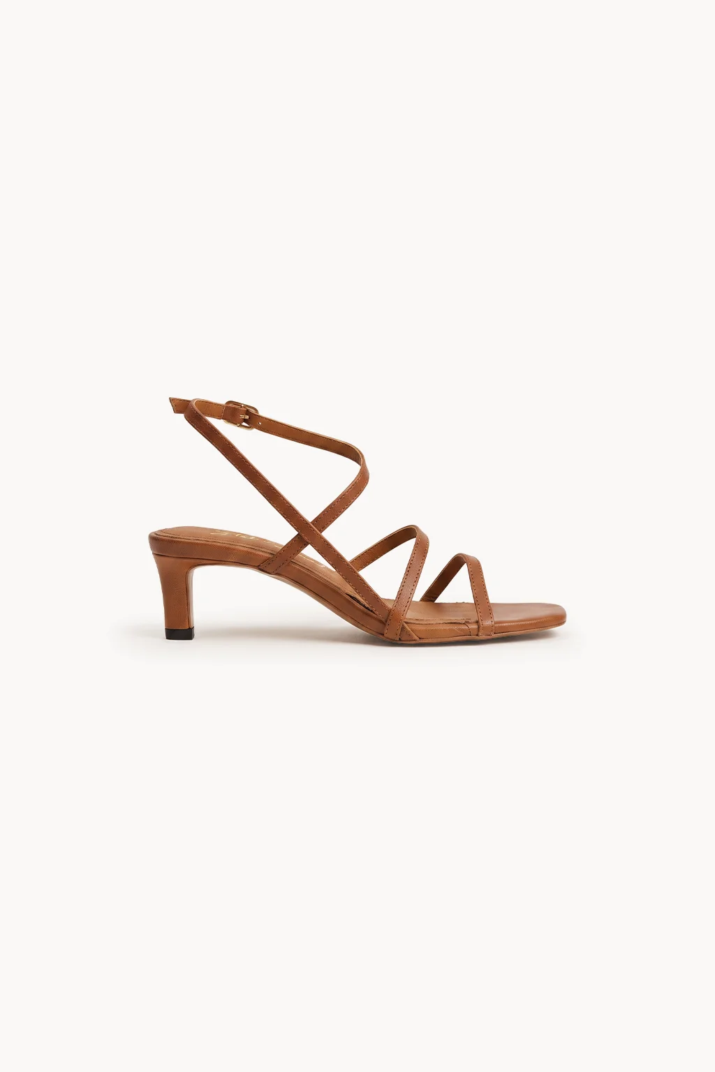 Isla Aurea Sandal, Tan — 03 side profile