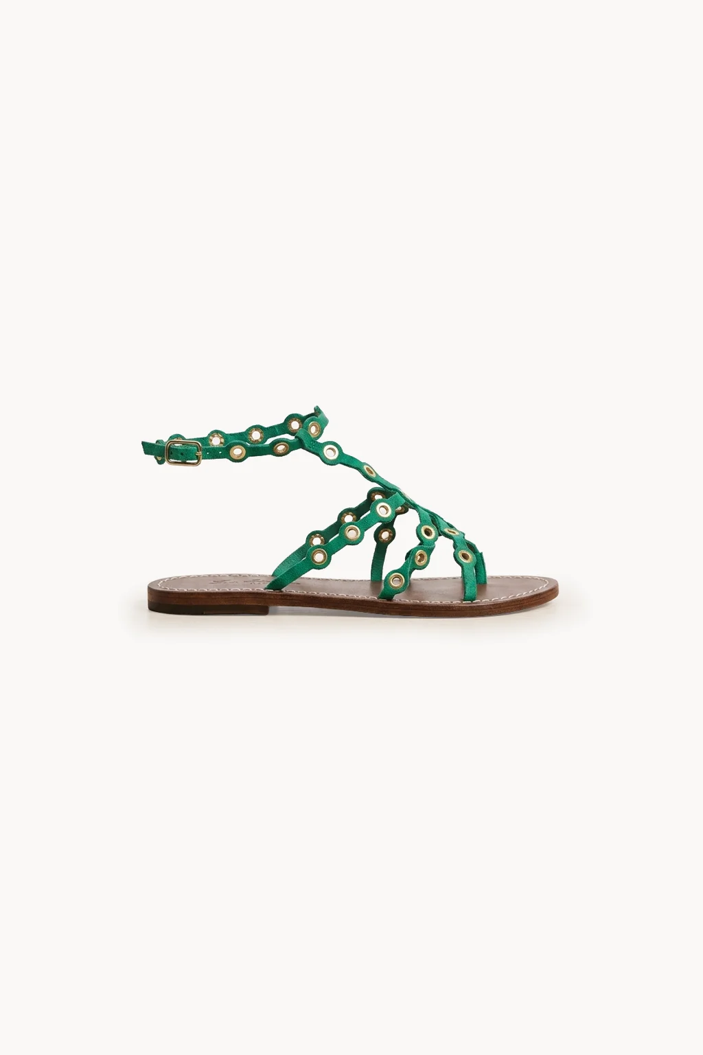 Esmeralda del Mar Strap, Green — 03 side profile