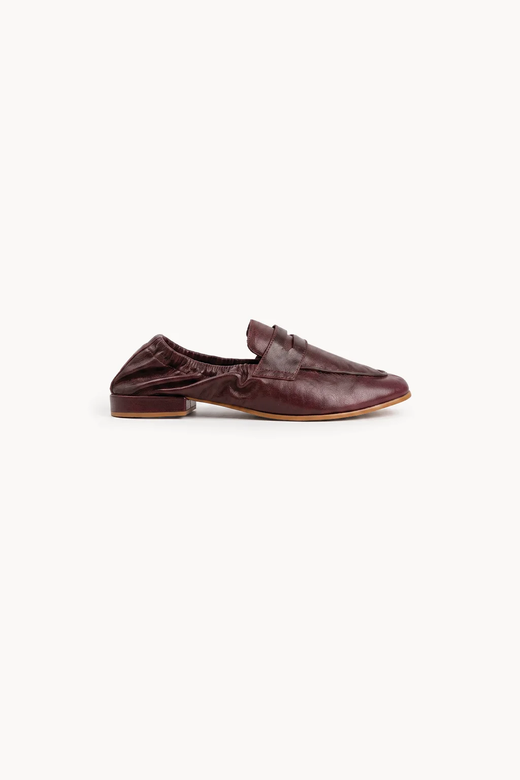 Granate Real Mule, Burgundy — 03 side profile