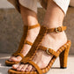Nocturne Woven Heel