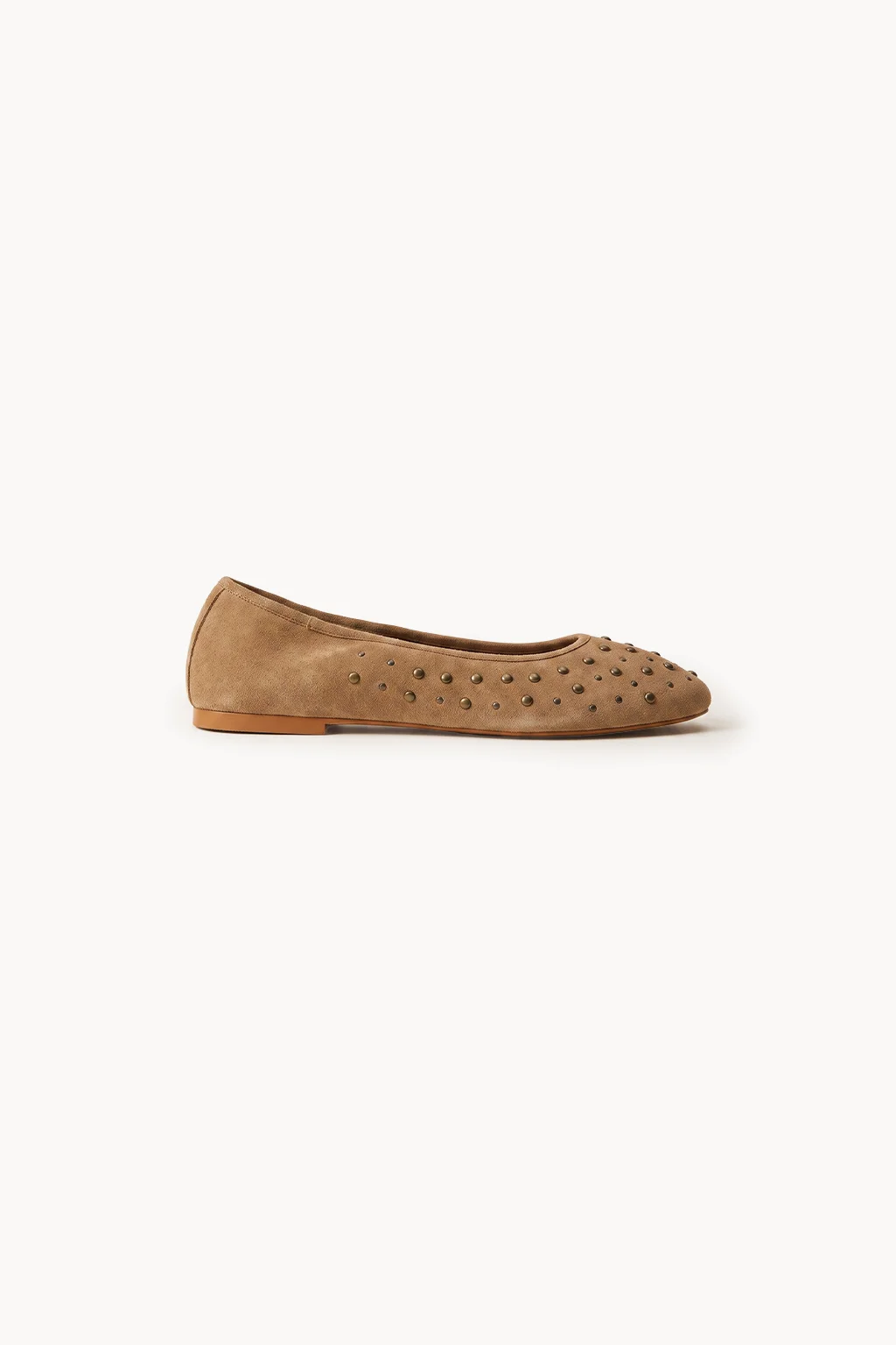 Marfil Trenzado Ballerina, Cognac — 03 side profile