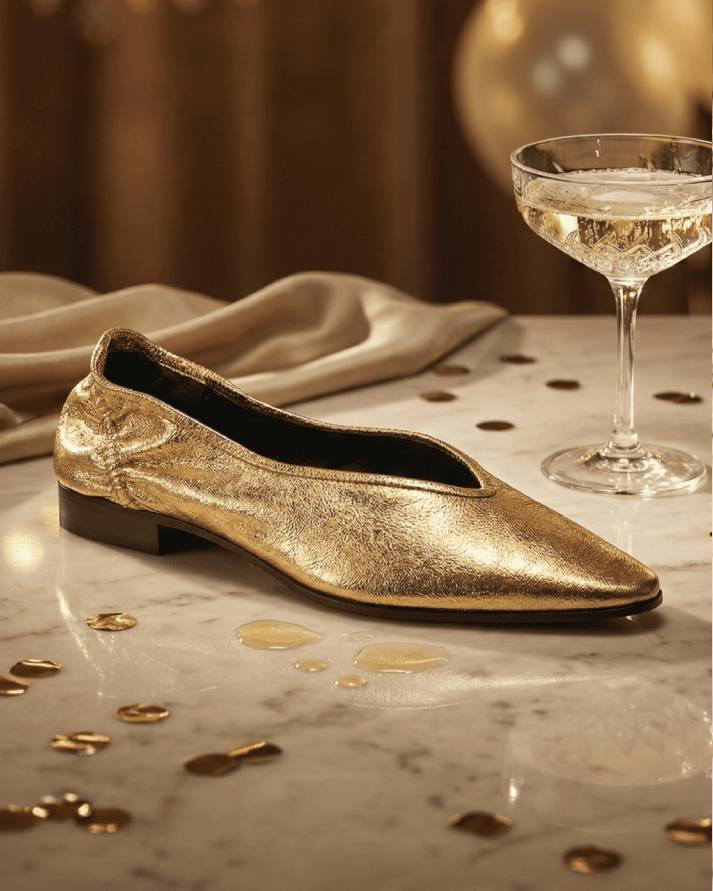 Halo Ballerina, Gold — 08 styled
