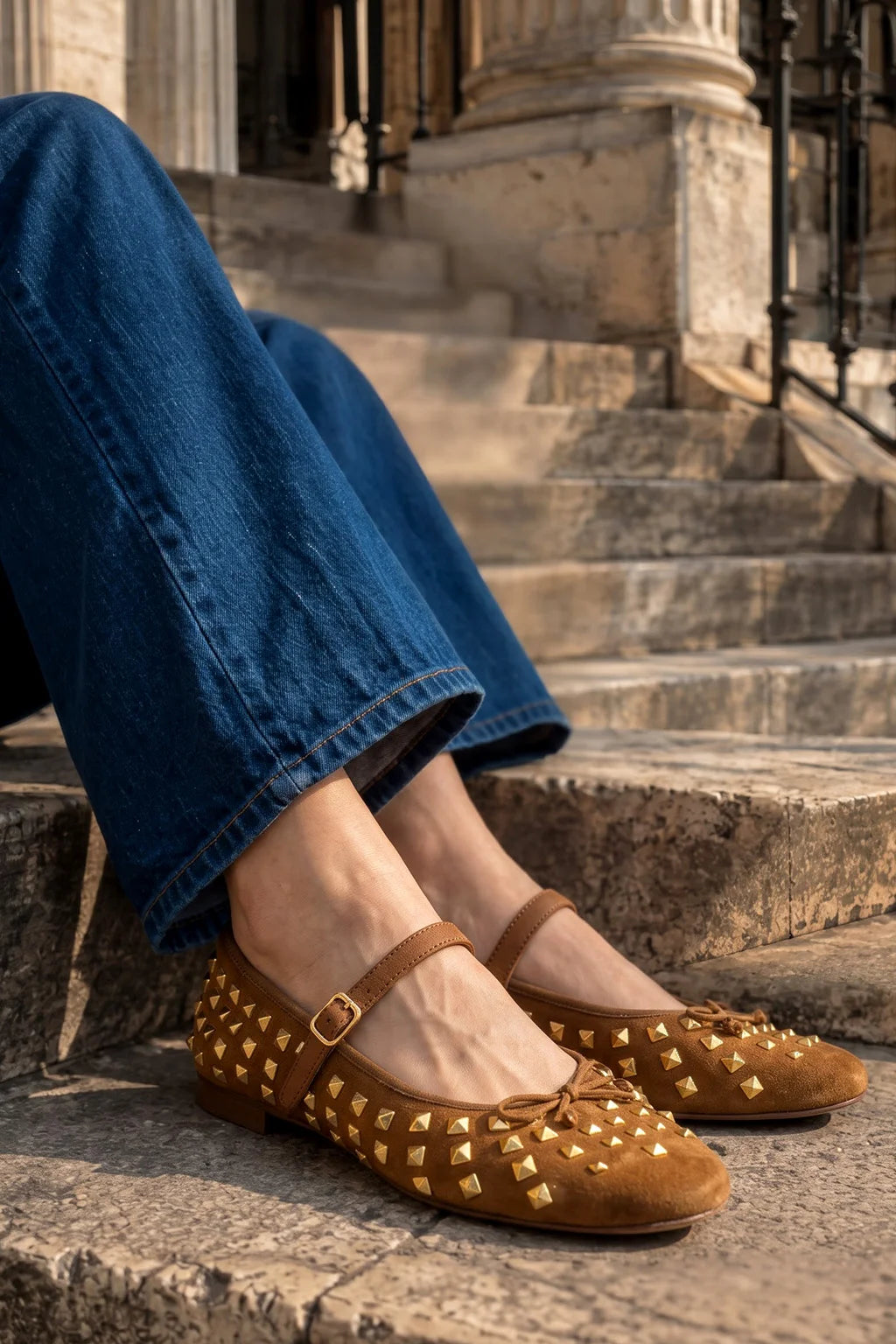 Canela Mary Jane, Brown — 06 on the foot