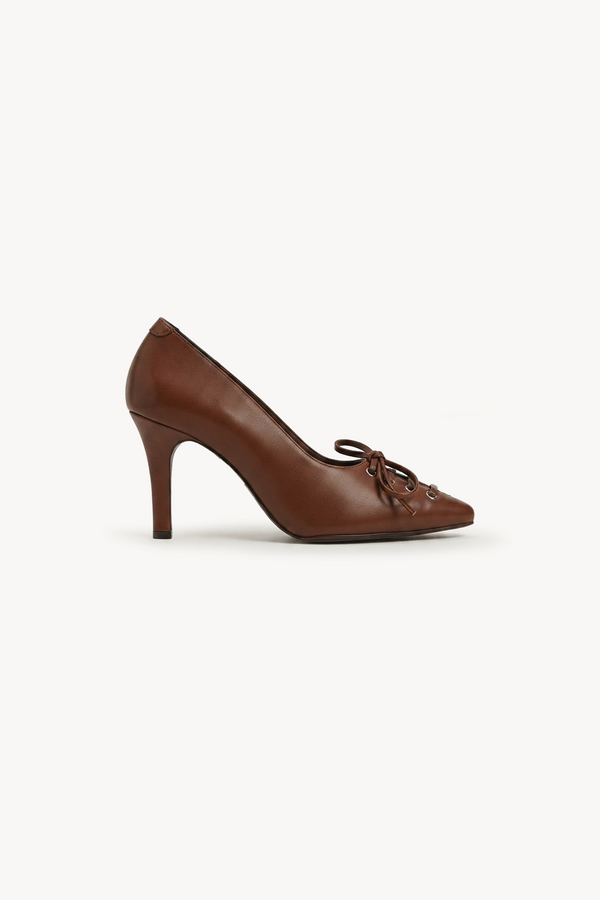 Belladonna Lace-Up Heel