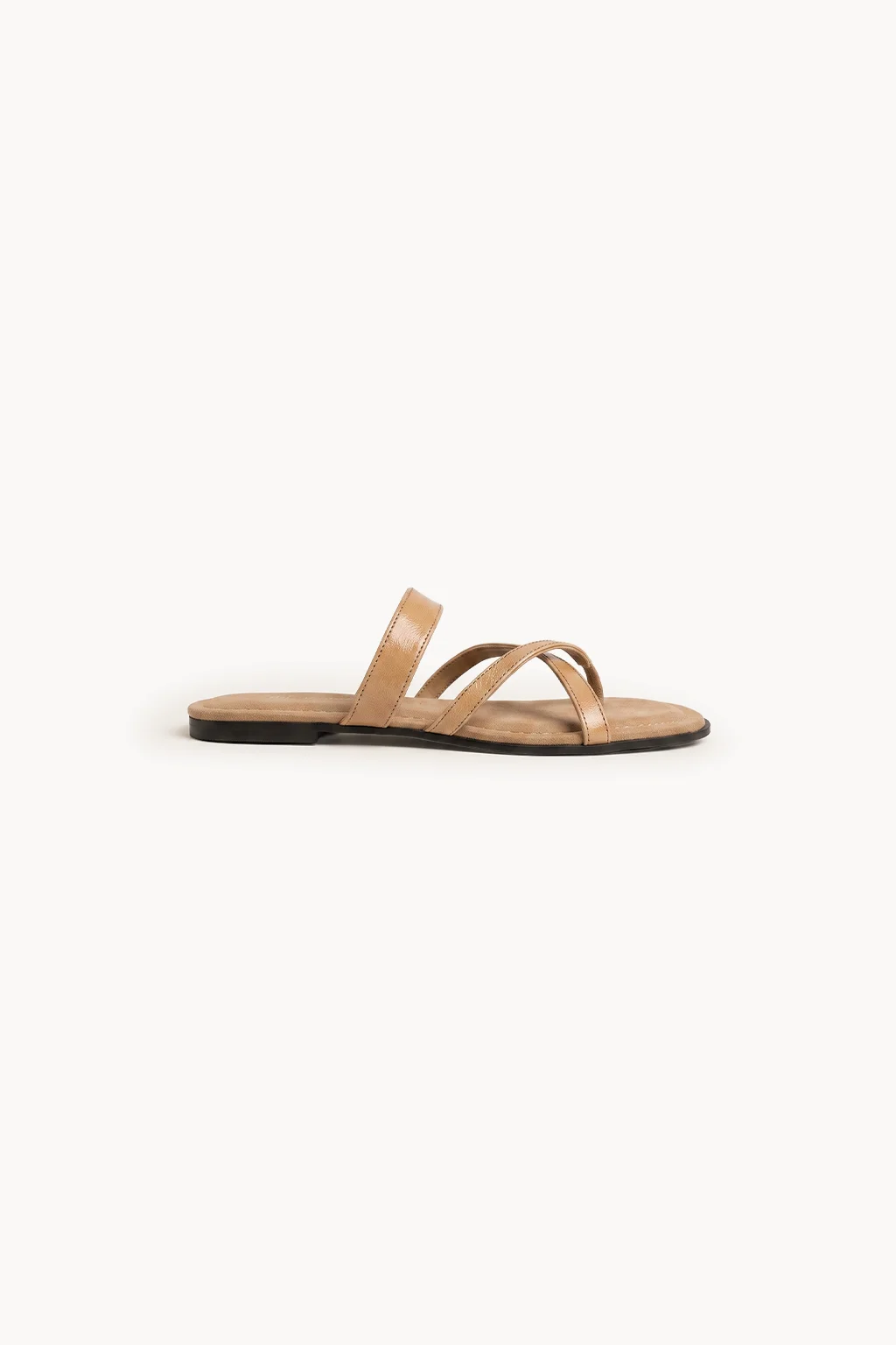 Aurelia Flat, Beige — 03 side profile
