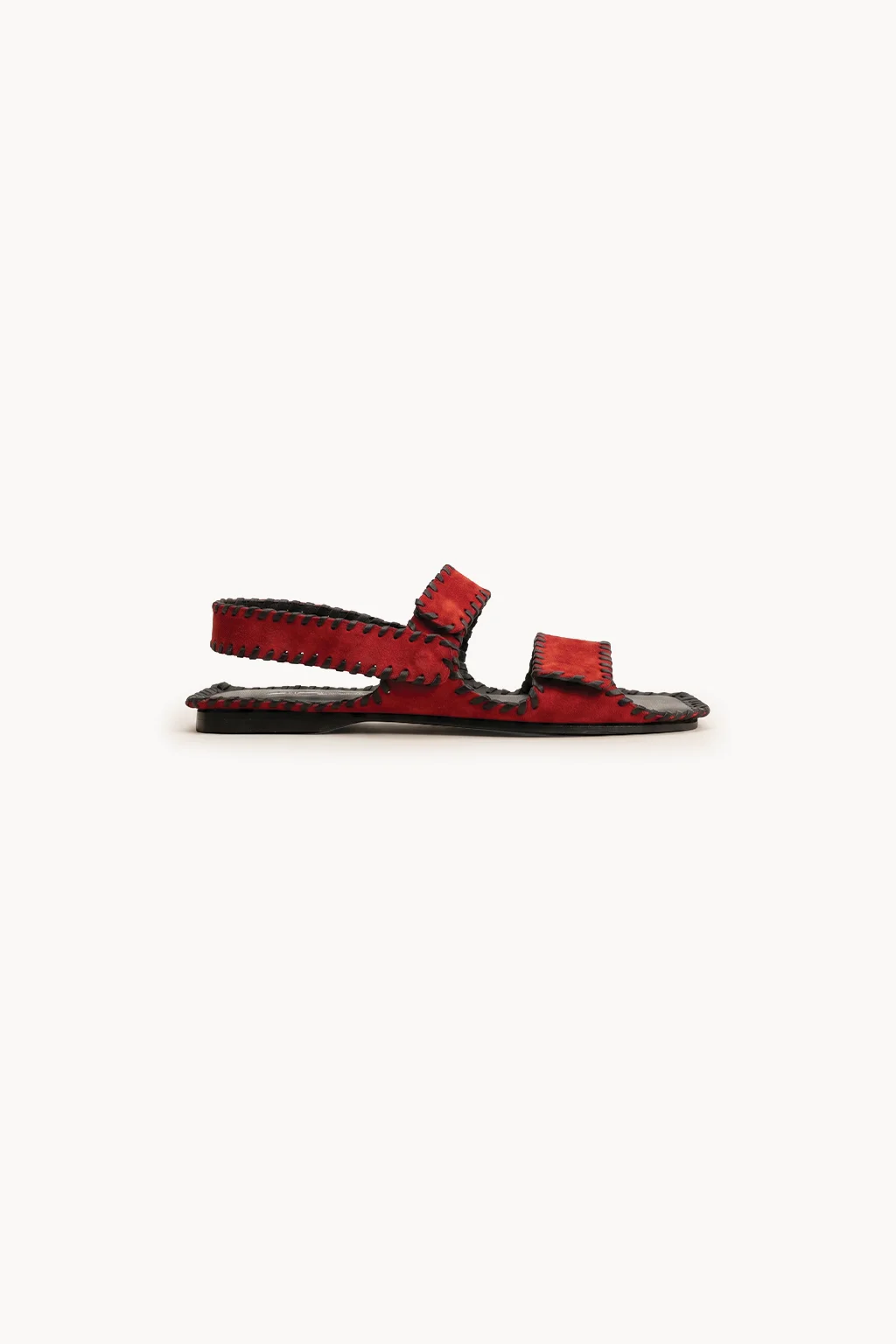 Rosso Imperiale Sandalo, Red & Black — 03 side profile