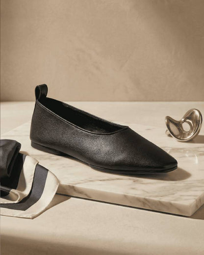 Argent – Ballet Flats