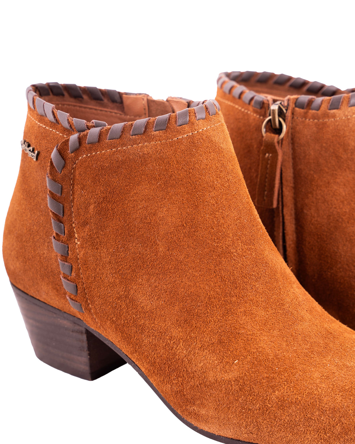 Netra Ankle Boot, Cognac — 02 close-up