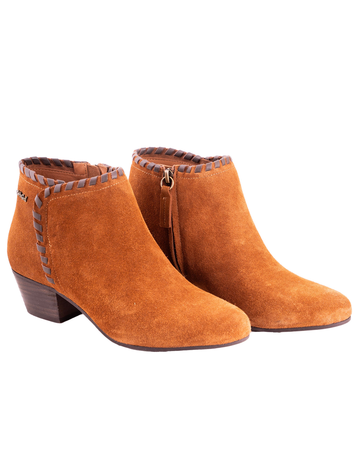 Netra Ankle Boot, Cognac — 03 side profile