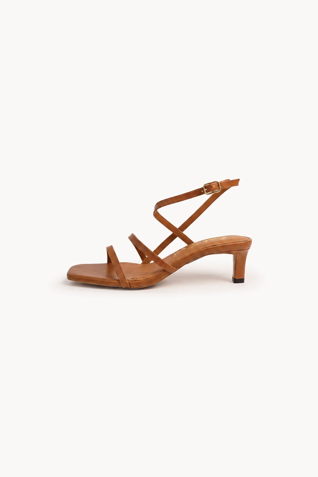 Isla Aurea Sandal, Tan — 04 side profile 2