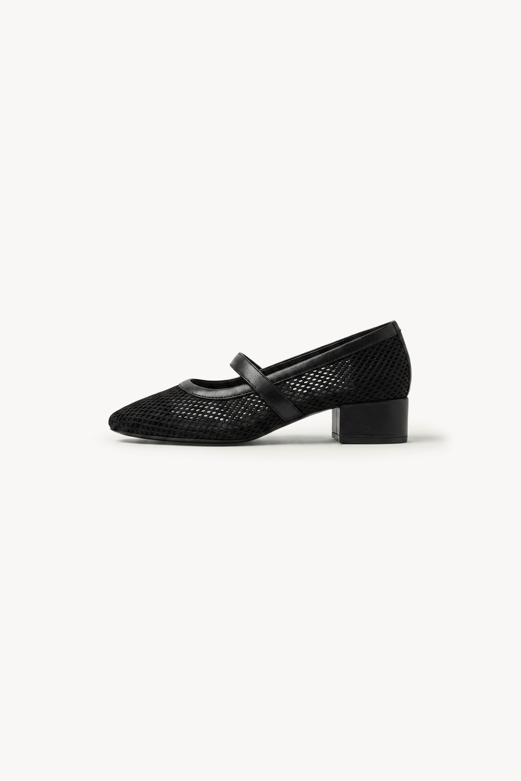 Bellissima Mary Jane Heel, Black — 04 side profile 2