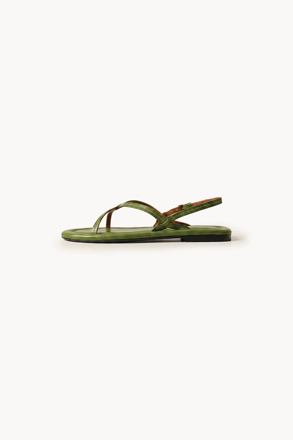 Esmeralda de Ibiza Sandal, Green — 04 side profile 2