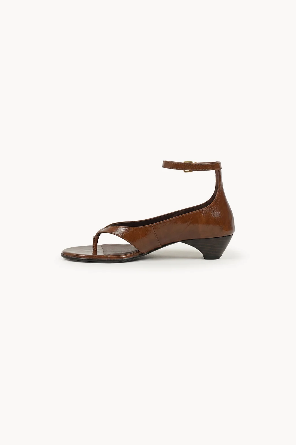 Brisa Marbella Sandal, Dark Brown — 04 side profile 2