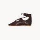 Granada lace-up flat