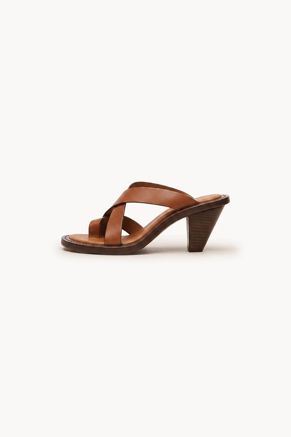 Sevilla Noir Sandal, Tan — 04 side profile 2