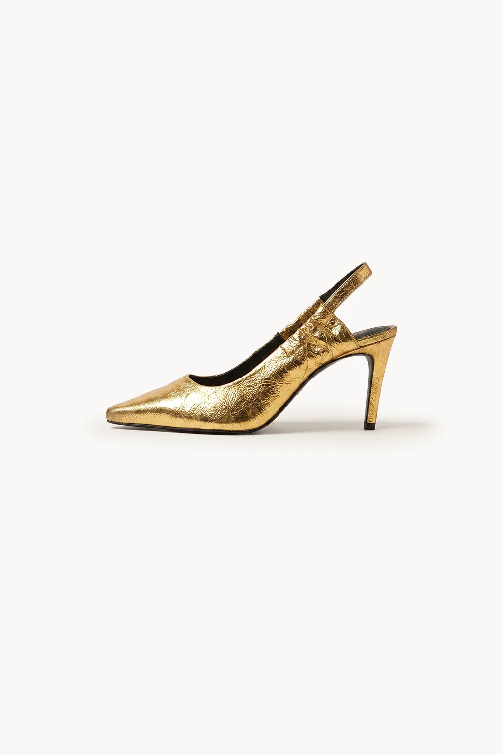 Reina Dore Heel, Gold — 04 side profile 2