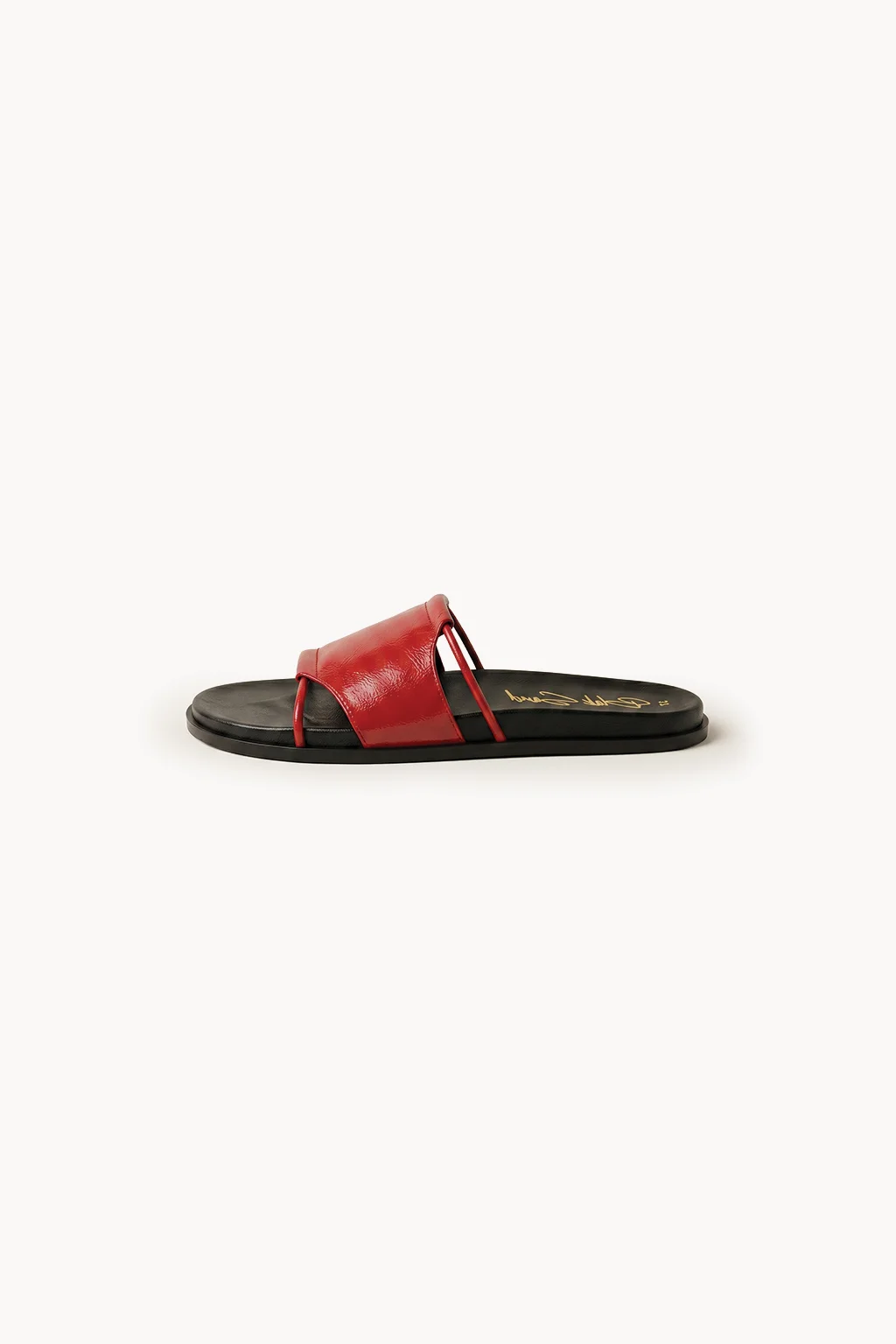 Luce Rossa Slide, Red & Black — 04 side profile 2