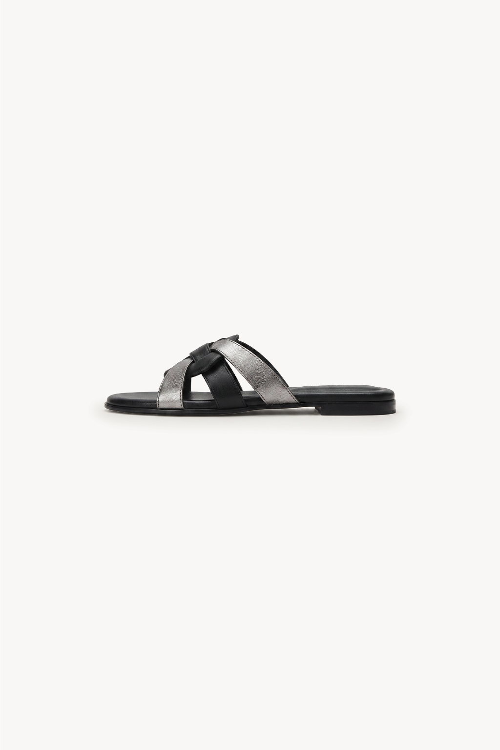 Nácar Contrast Crossover Flat, Black & Silver — 04 side profile 2