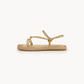 Stella Metallica strappy platform