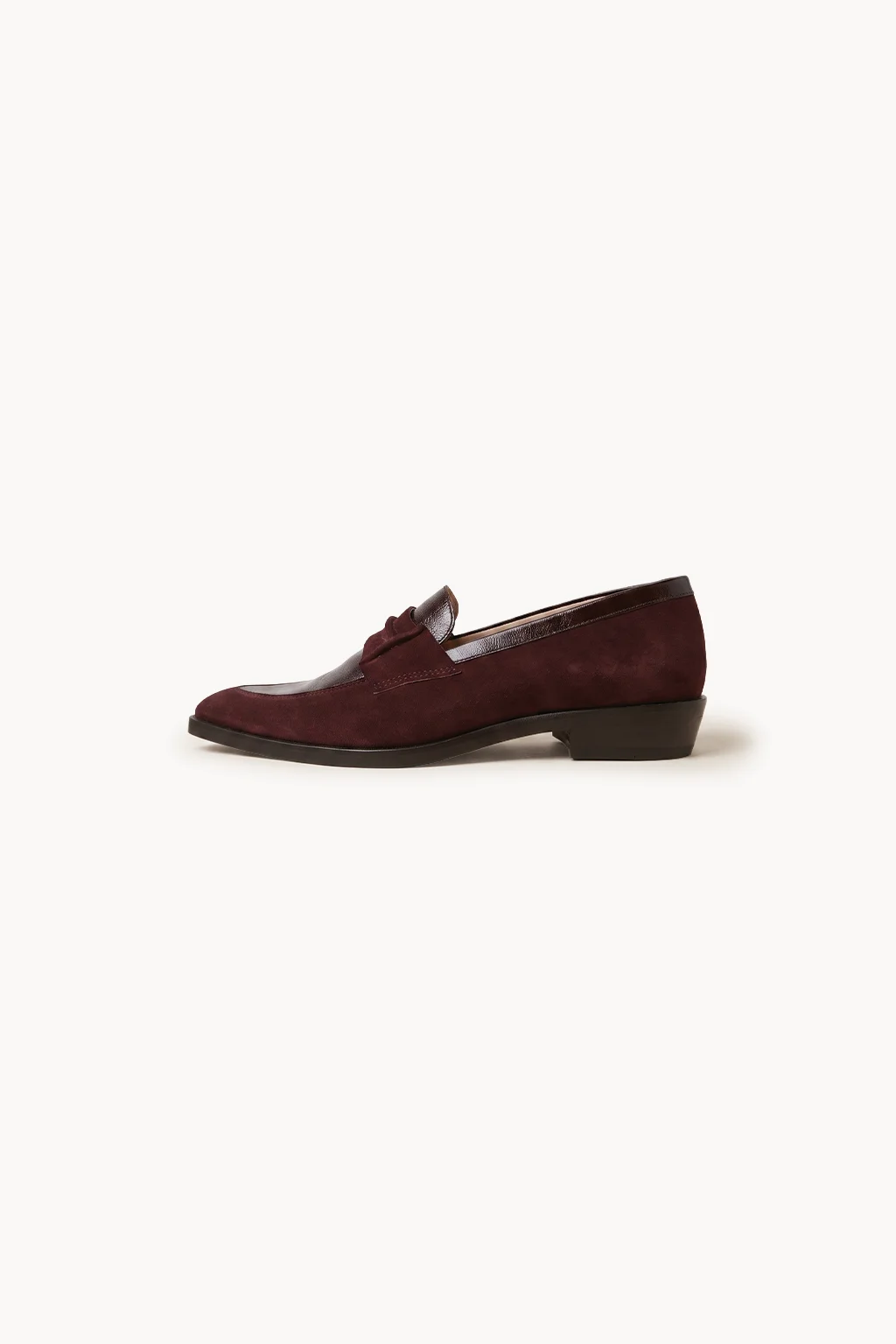 Crimson Emperor Loafer, Burgundy — 04 side profile 2