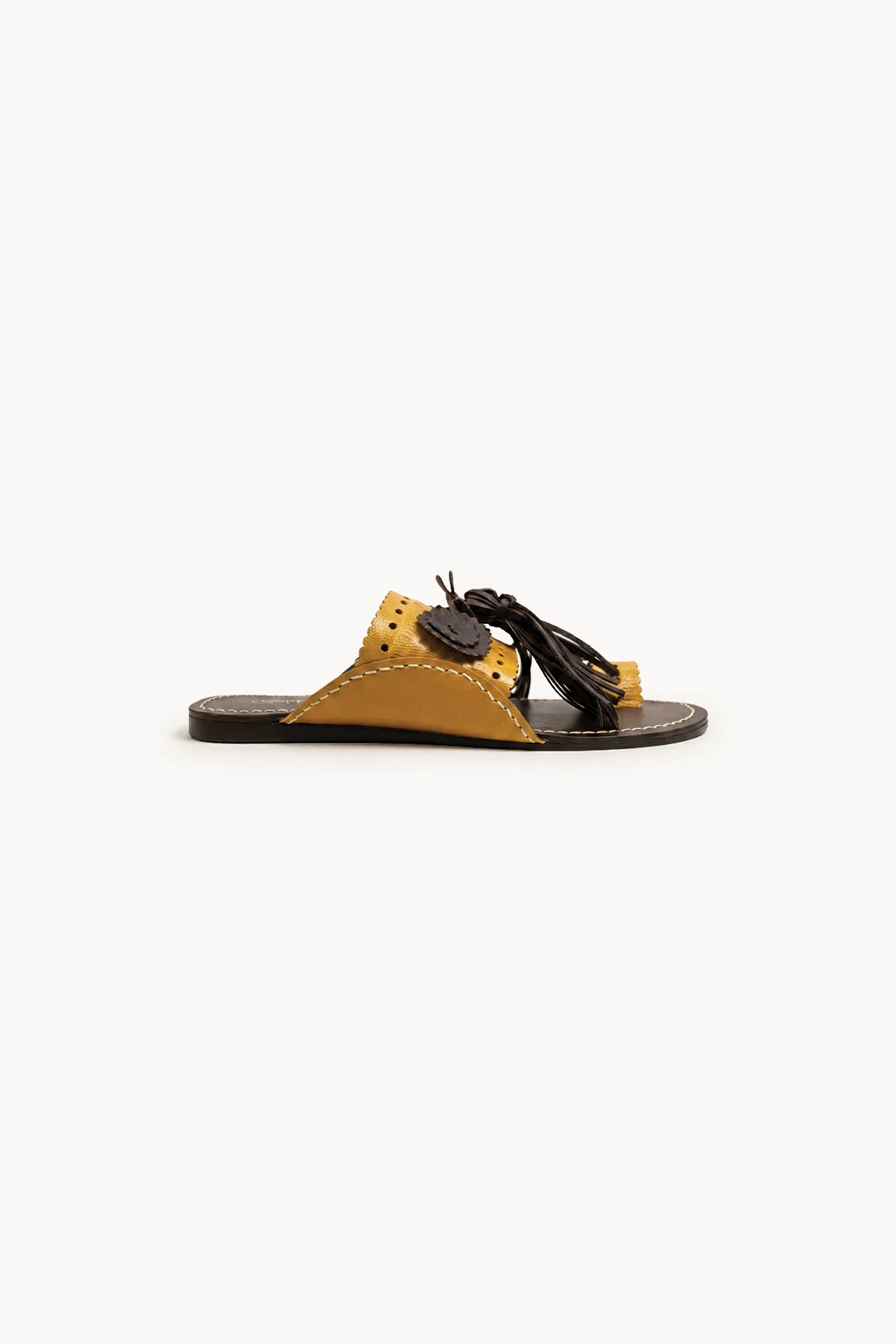 Oro e Ombra Slide, Yellow & Black — 03 side profile