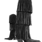 NoirCascasde – Three Layer Fringe Boots