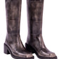 Grave – Square Toe Aged Effect Boots