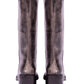 Grave – Square Toe Aged Effect Boots