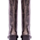 Brume Square Toe Boot – Aged Black
