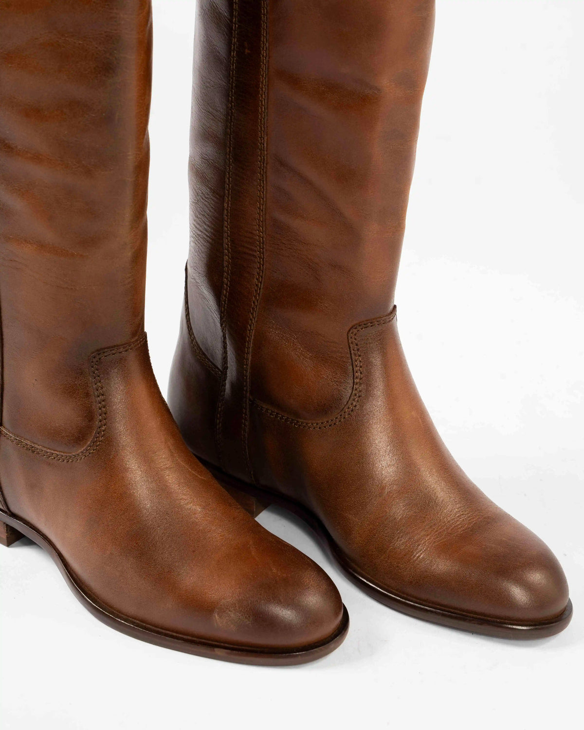 Nomare Tall Boot, Tan — 01 close-up