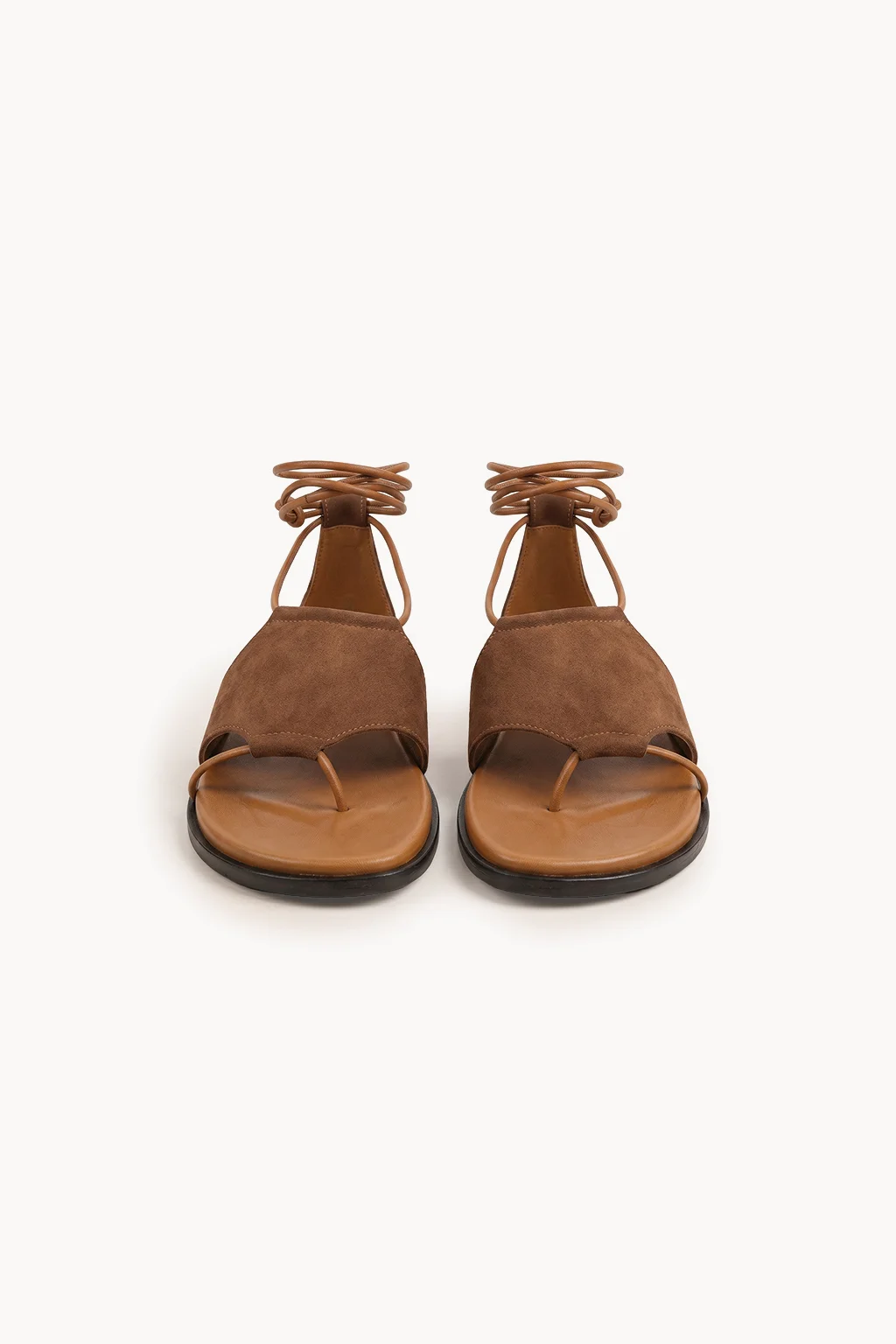 Torino Eleganza Wrap Sandal, Tan — 01 pair
