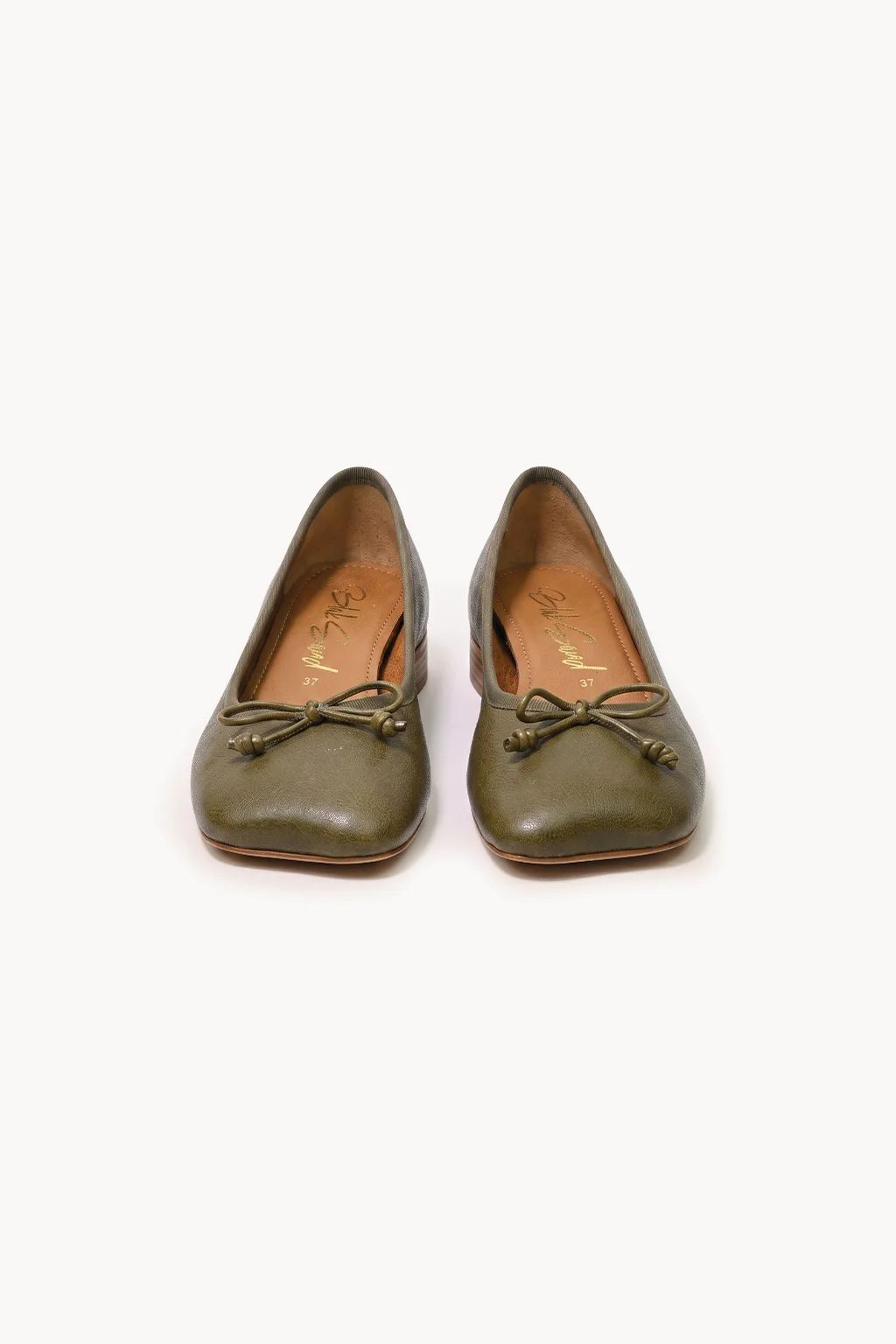 Ballerina Veloura, Olive — 01 pair