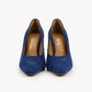 Verona Blu Suede Heel