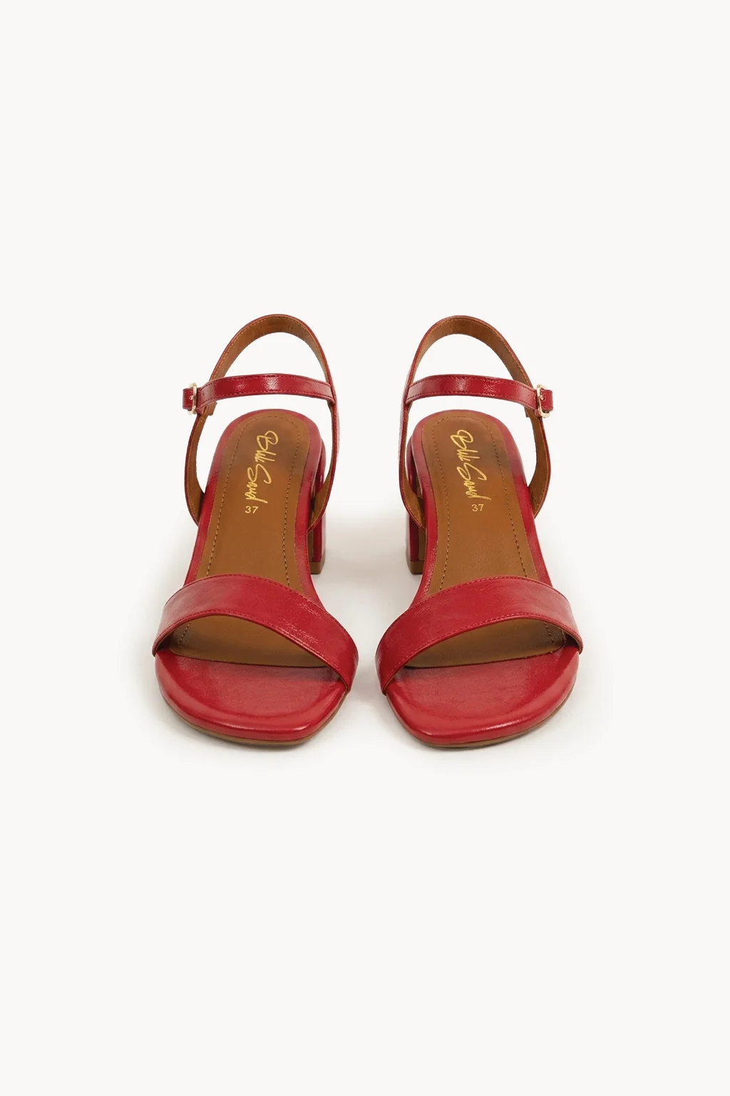 Valeria Sol Sandal, Red — 01 pair