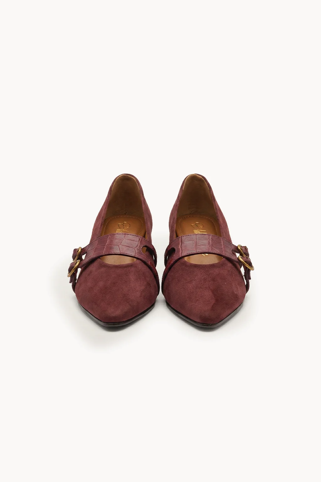 Siena Strap Mary Jane, Maroon — 01 pair