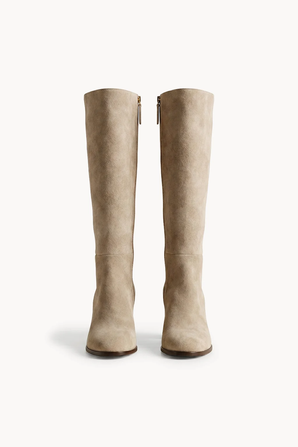 Venezia Avorio Tall Boot, Beige — 01 pair