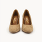 Verona Blu Suede Heel