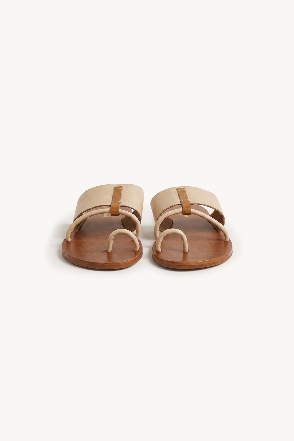 Luce Naturale Slide, Off White — 01 pair