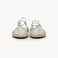 Stella Metallica strappy platform