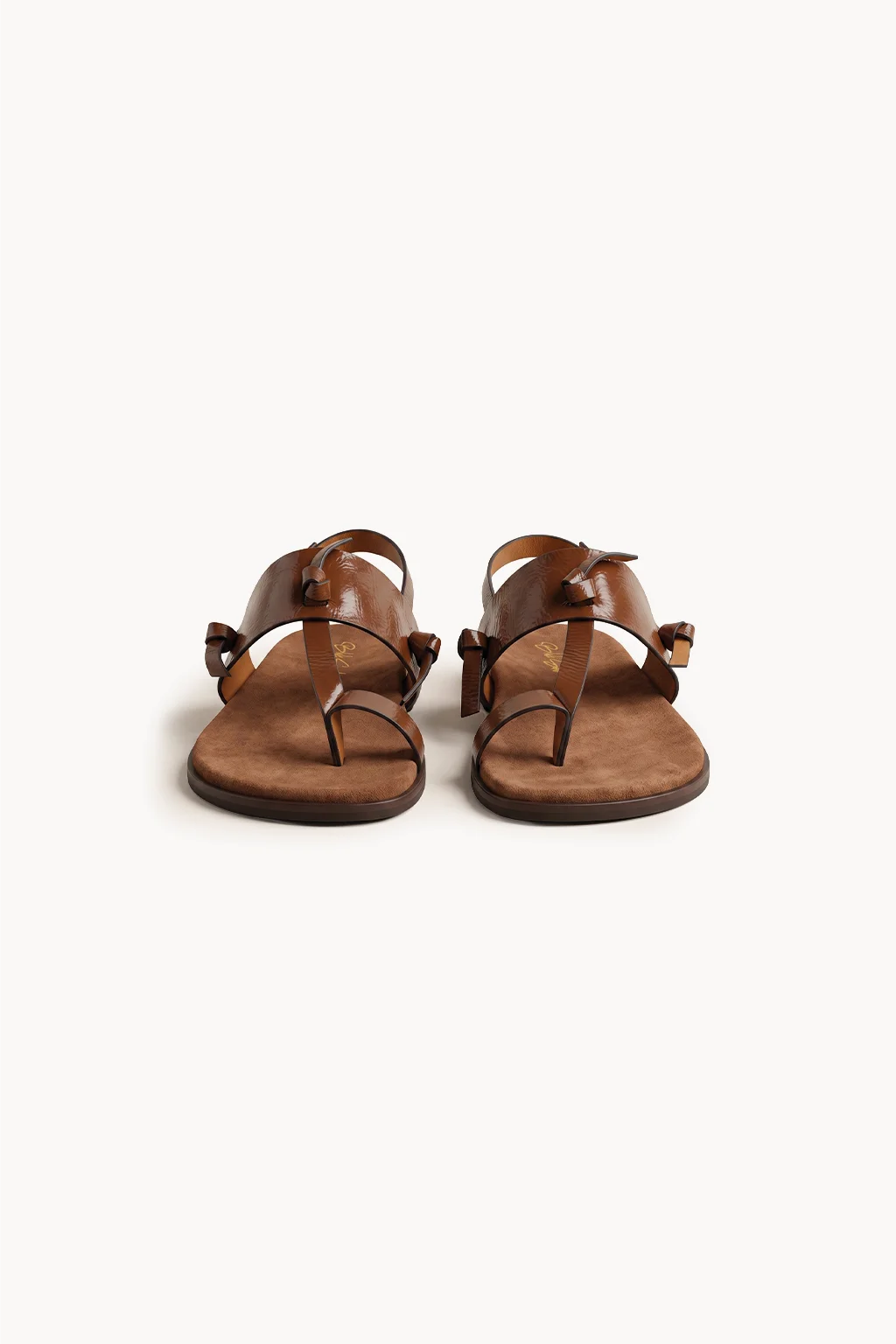 Alma Elite Flat, Brown — 01 pair