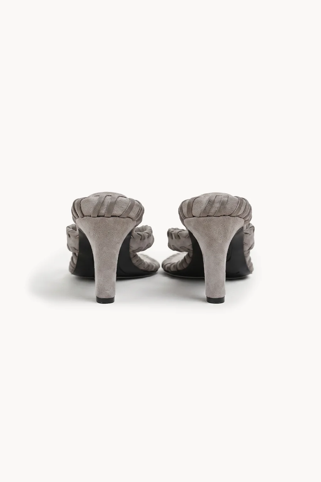 Arena Dorada Heel Sandal, Grey — 05 back