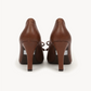 Belladonna Lace-Up Heel – Brown, back