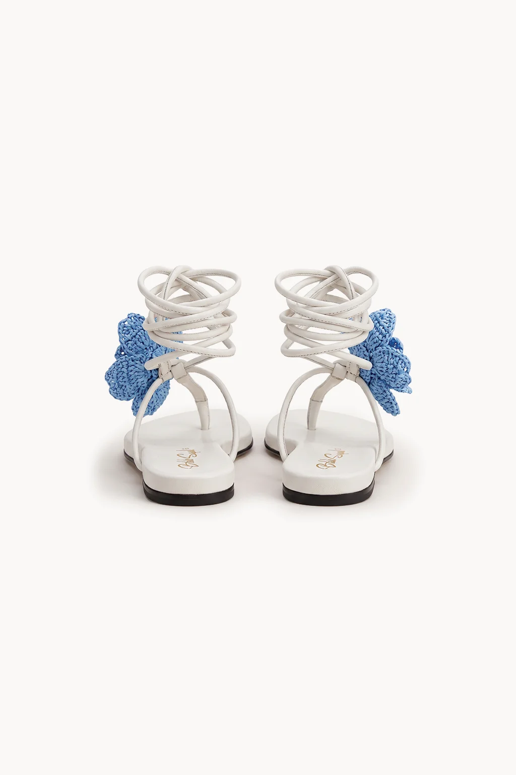 Strapy Sandal Brisa Azul, Off White — 05 back