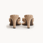 Arena Dorada Heel Sandal